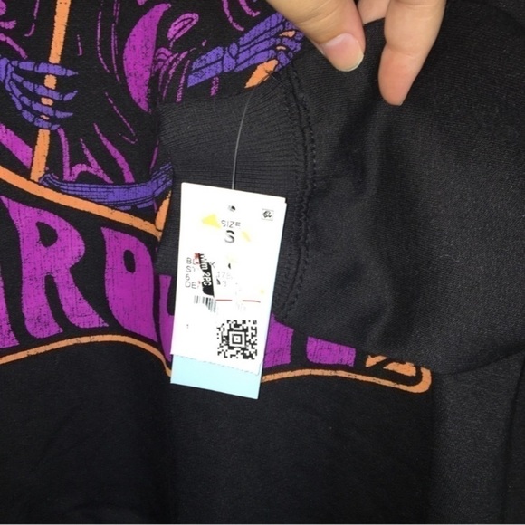 NWT Black Crows Neon Black Sweatshirt - Picture 4 of 5